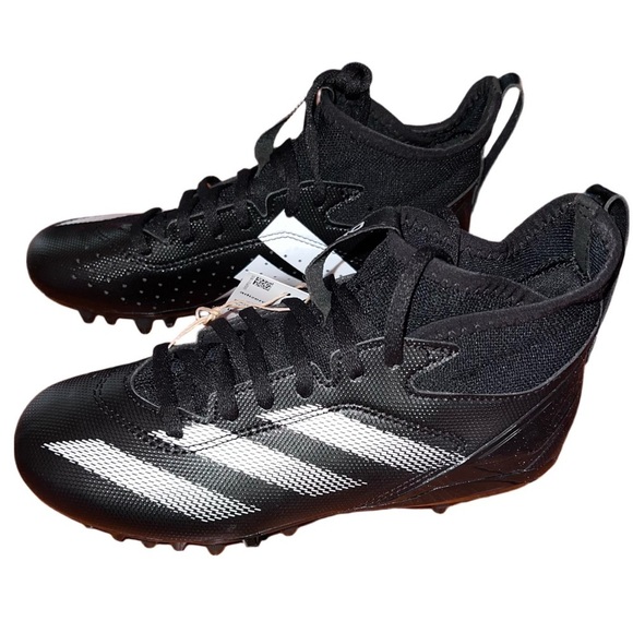 adidas Other - ***NWT***Adidas Adizero Impact Youth Black & White Football Cleats